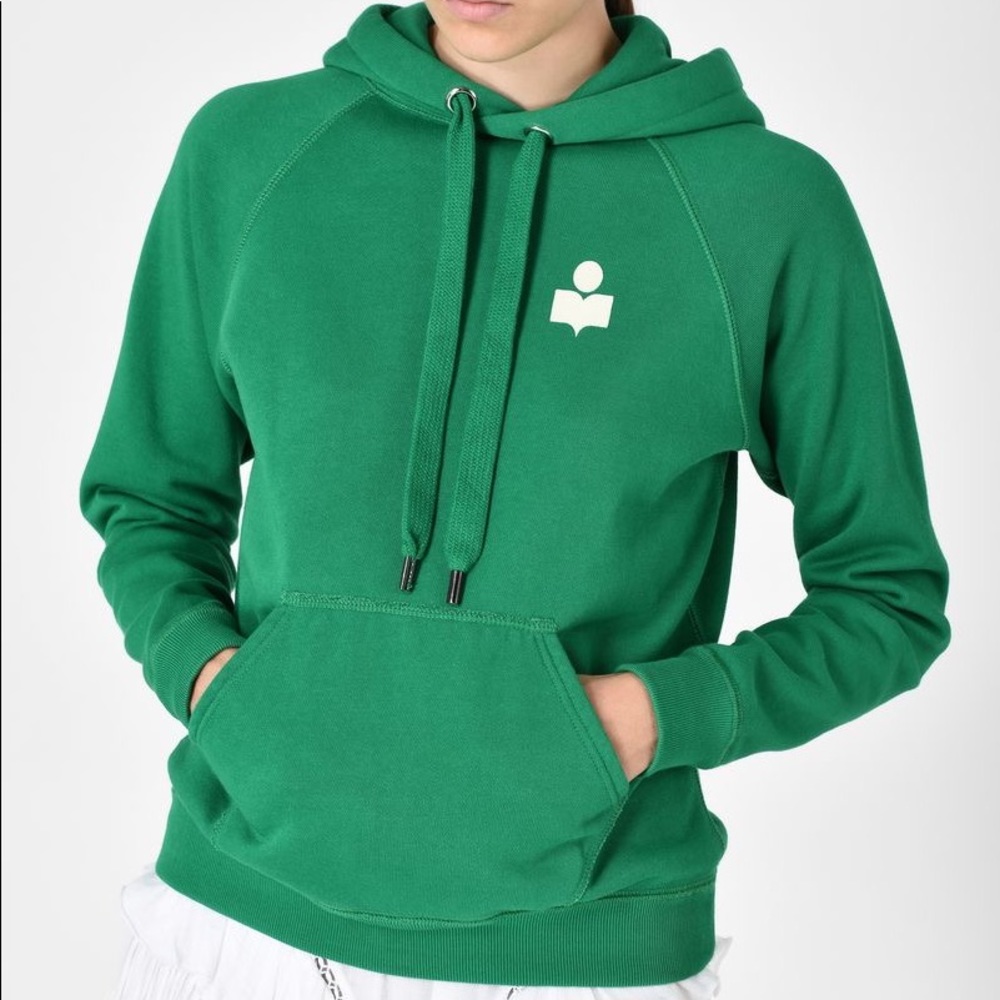 Isabel Marant Etoile Hoodie - Kelly Green